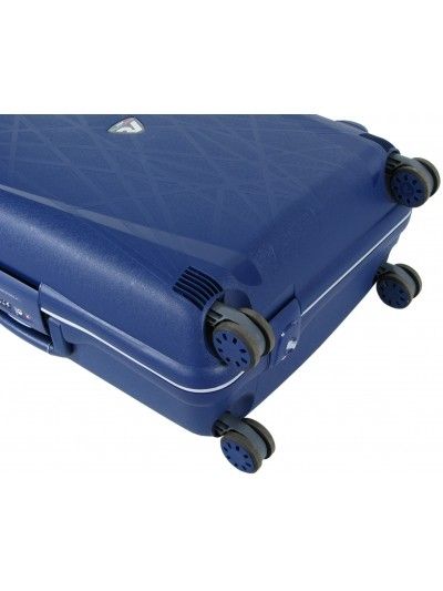 Średnia walizka na kółkach RONCATO zamek TSA granatowa